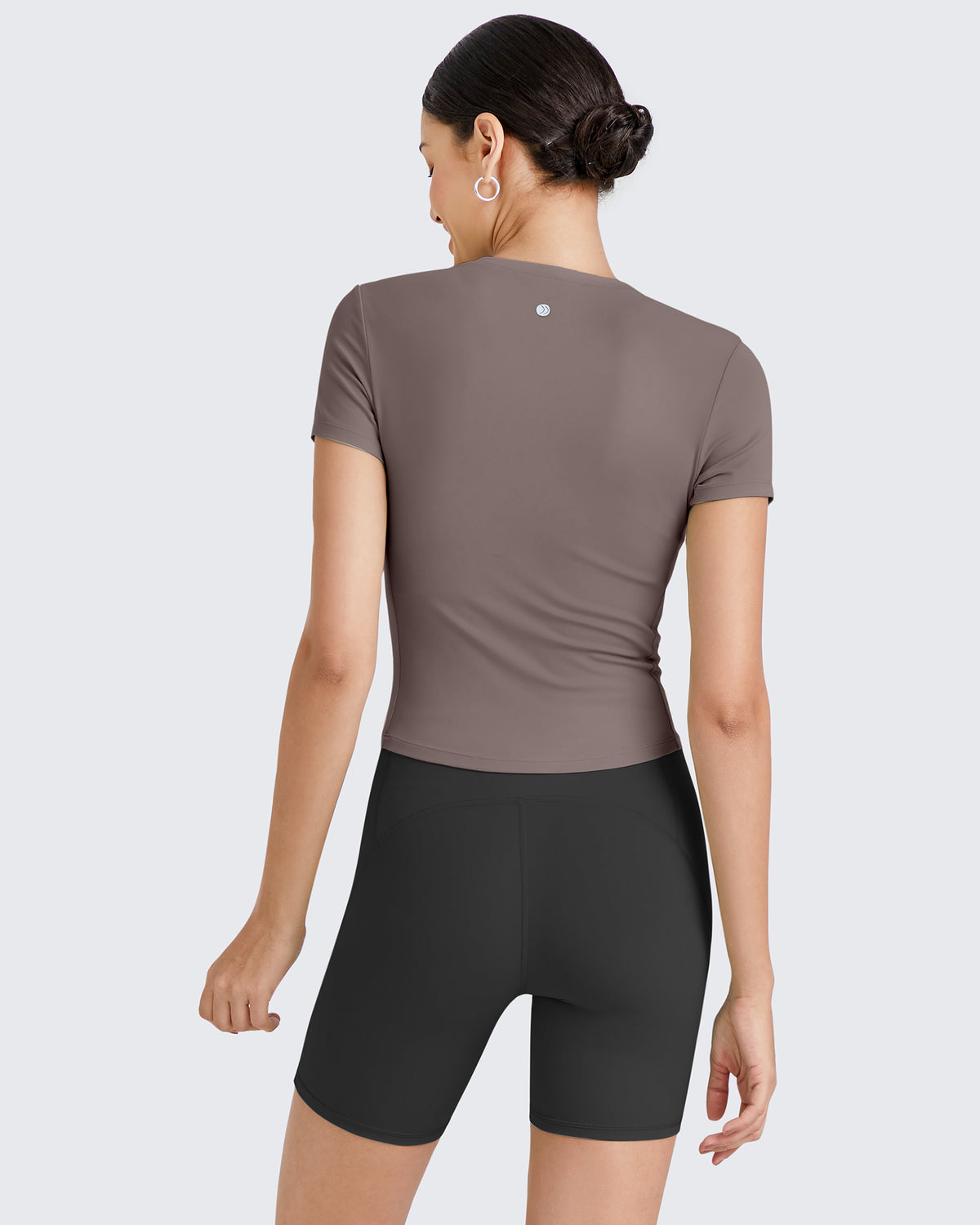 G4Free Activewear BareFeel Half Zip Slim Fit Athletic Shirts