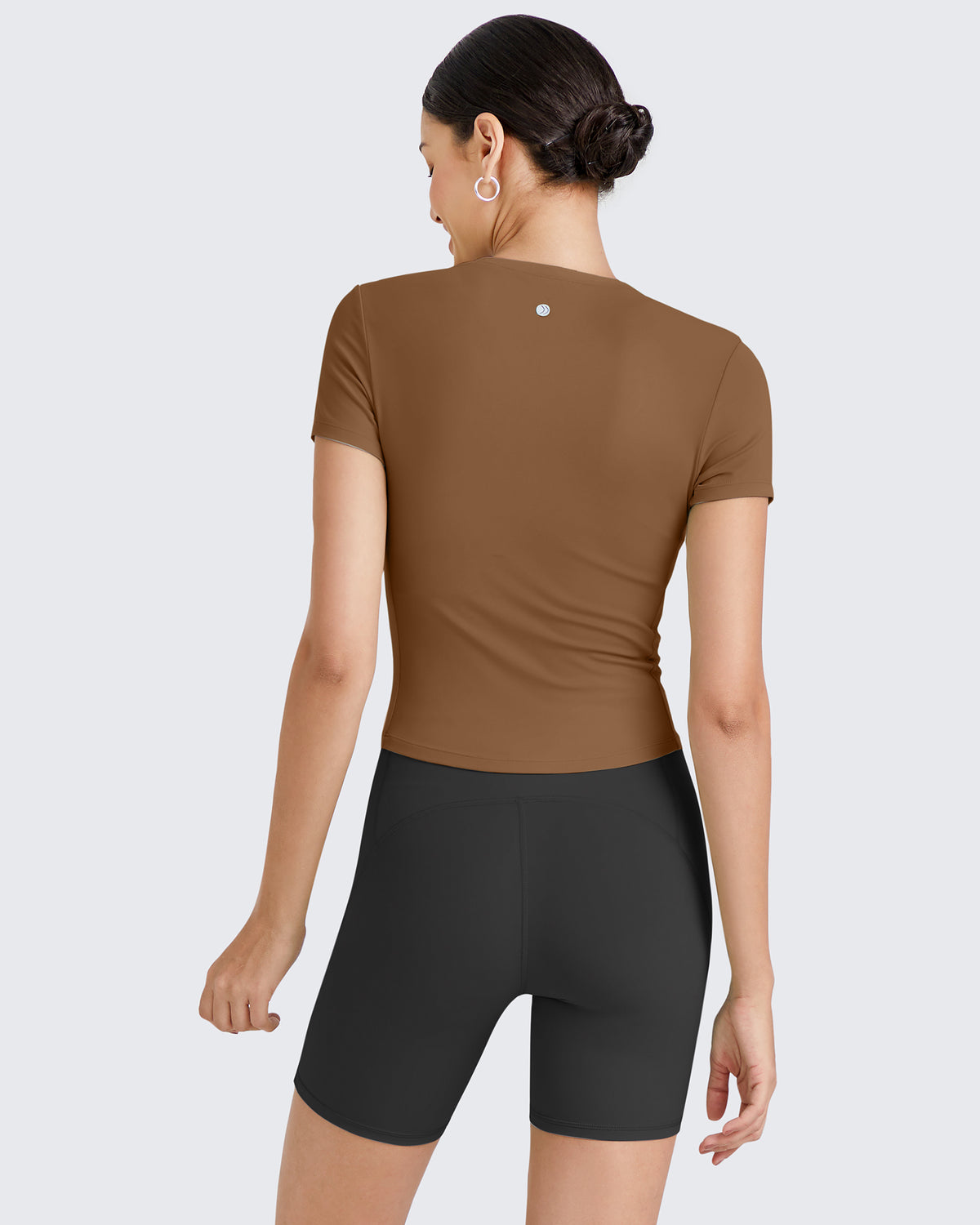 G4Free Activewear BareFeel Half Zip Slim Fit Athletic Shirts