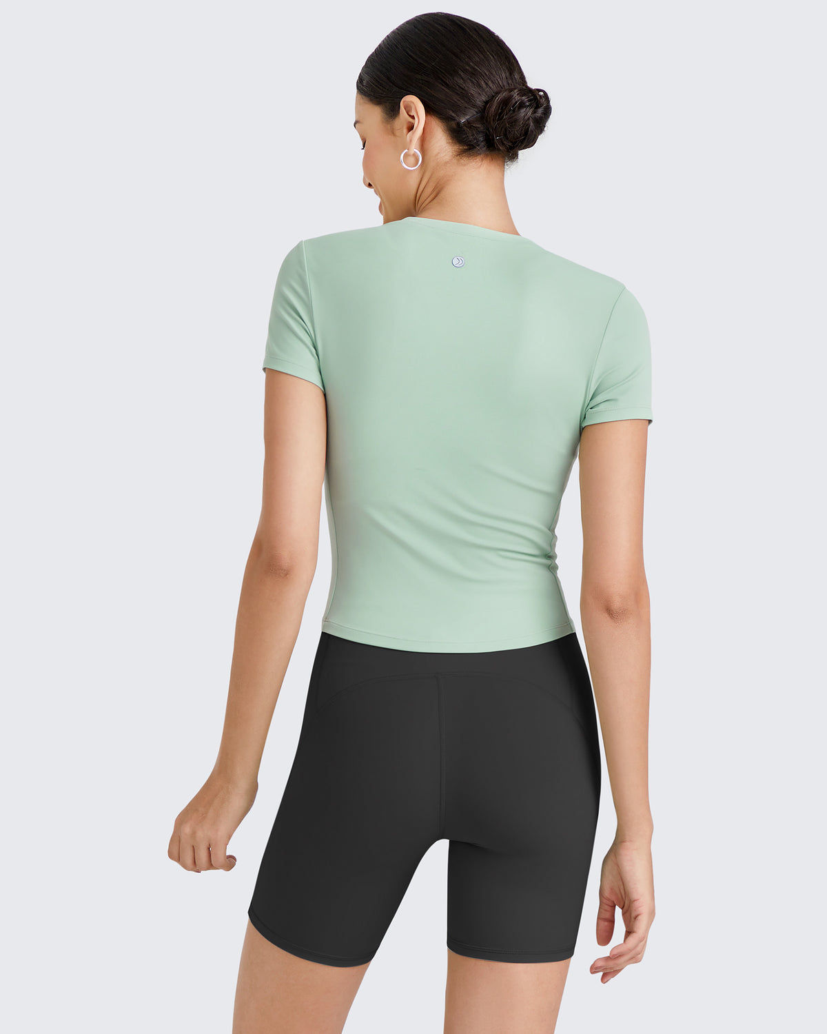G4Free Activewear BareFeel Half Zip Slim Fit Athletic Shirts