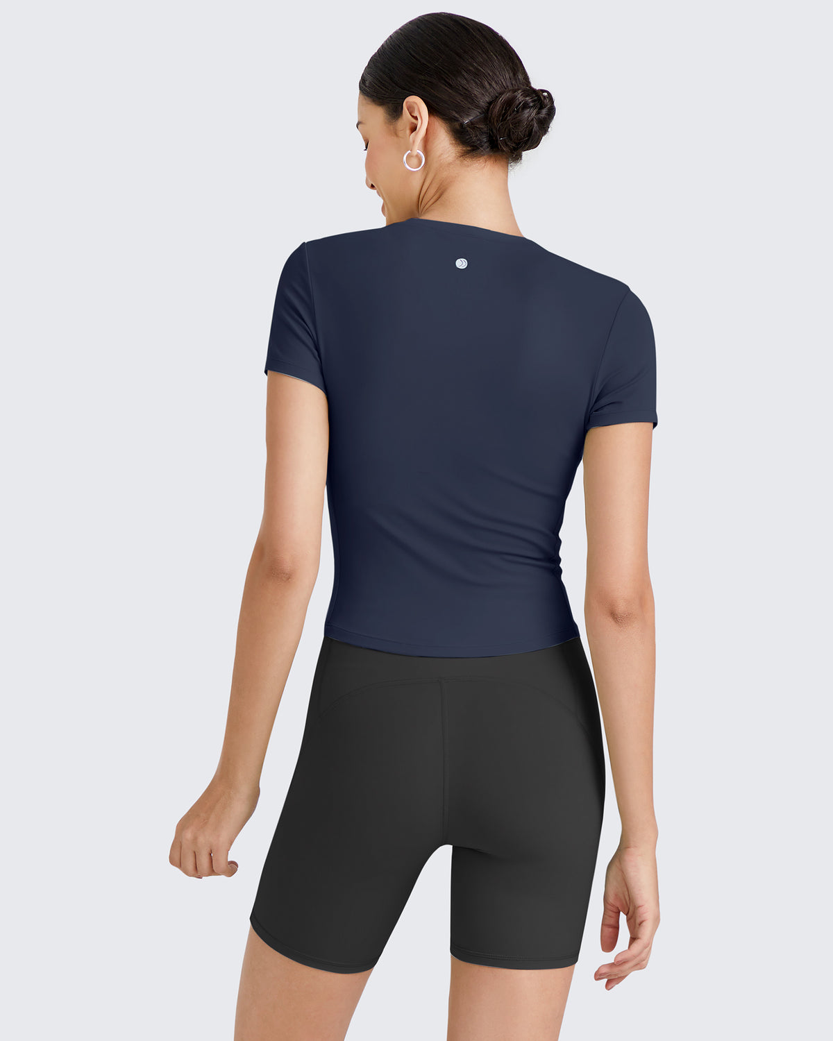 G4Free Activewear BareFeel Half Zip Slim Fit Athletic Shirts