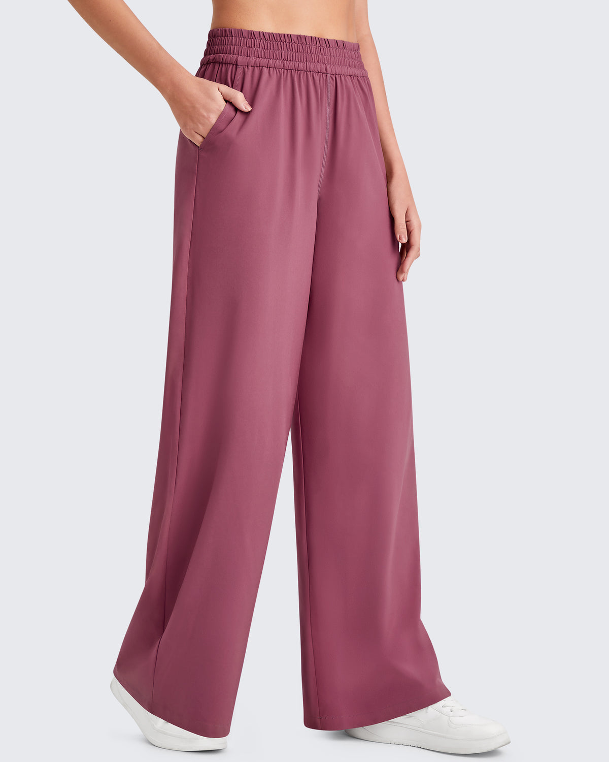 G4Free Activewear - Elastic Waistband Wide Leg Work Trousers -GF25J377AA-S-GF25J433AA-S-GF25J434AA-S-GF25J377AB-M-GF25J433AB-M