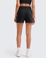 G4Free Activewear - Smoofit Front Pleats Elasticity Sweat Shorts -GF25E319AA-S-GF25E319AB-M-GF25E319AC-L-GF25E319AD-XL-GF25E319AE-XXL