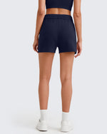 G4Free Activewear - Smoofit Front Pleats Elasticity Sweat Shorts -GF25E319AA-S-GF25E319AB-M-GF25E319AC-L-GF25E319AD-XL-GF25E319AE-XXL