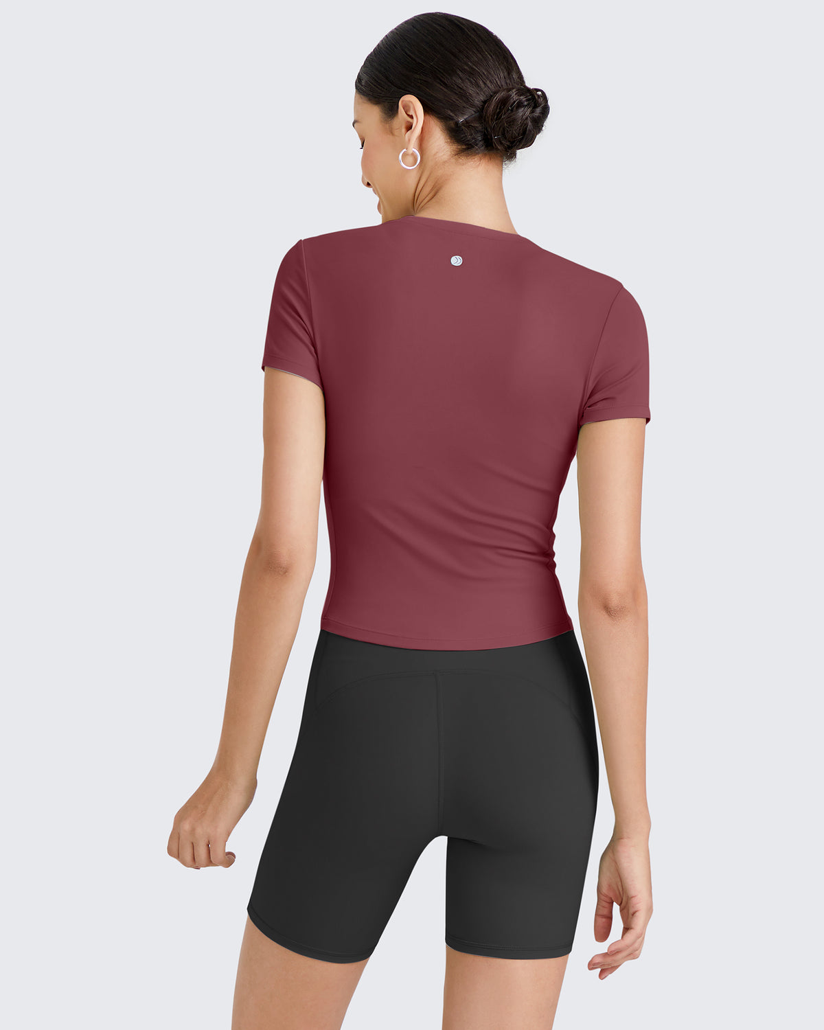 G4Free Activewear BareFeel Half Zip Slim Fit Athletic Shirts