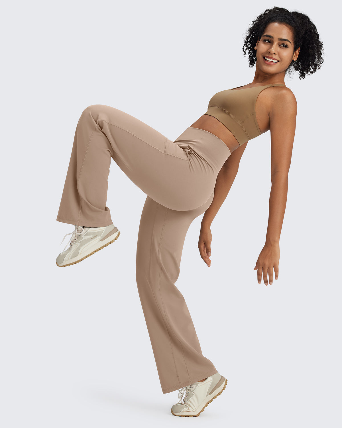 G4Free Activewear BareFeel Seamless High-Waist Dressy Pants 29