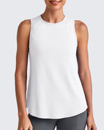 G4Free Activewear Lightweight Athletic Sleeveless Long Tank Tops