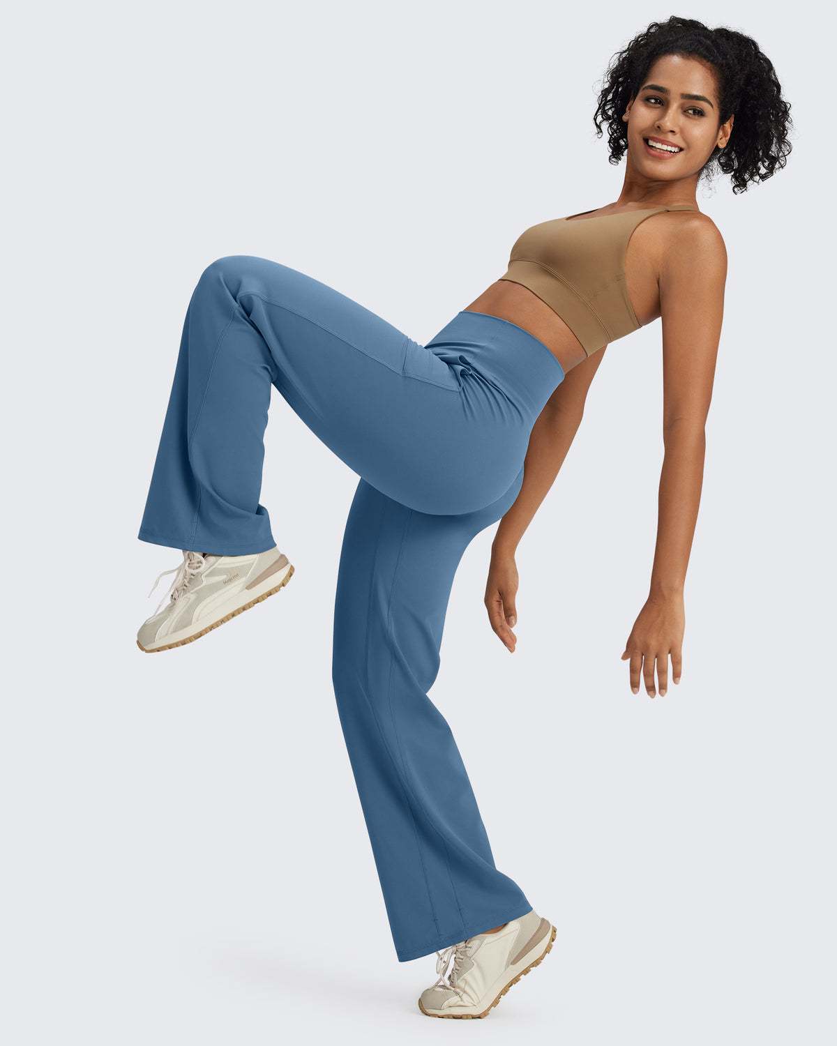 G4Free Activewear BareFeel Seamless High-Waist Dressy Pants 29
