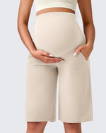 EverGoing Maternity Athletic Bermuda Shorts 12''