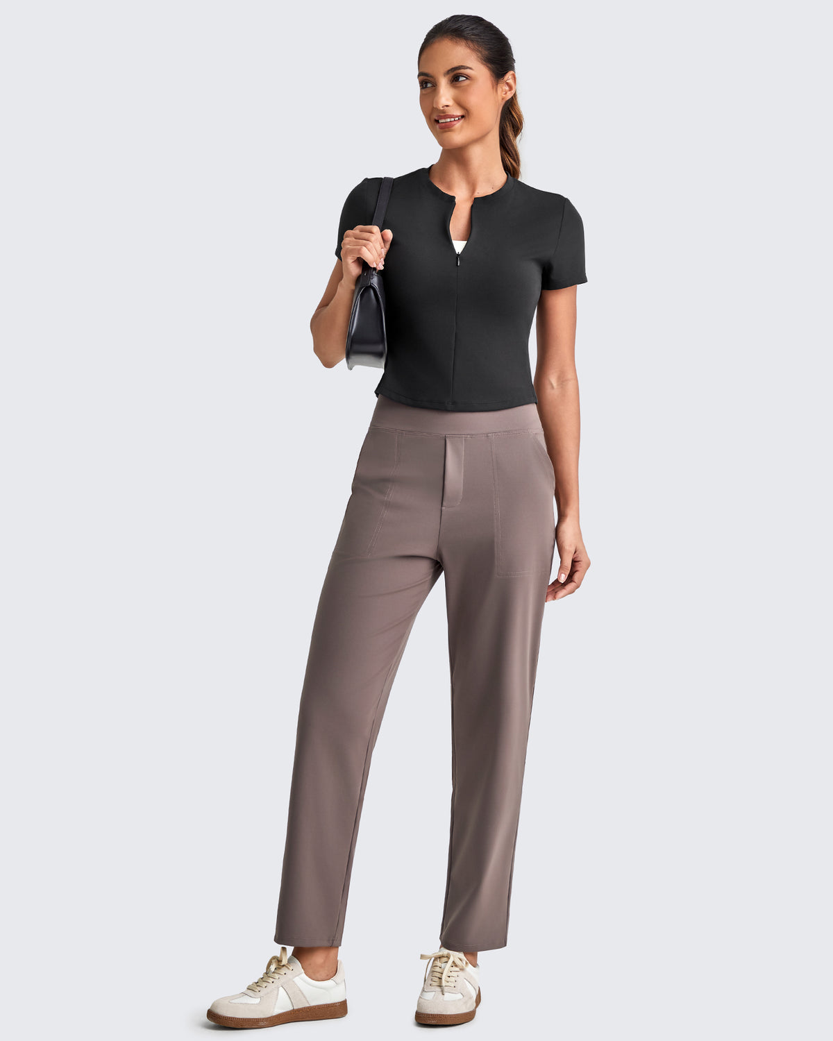 G4Free Activewear - ShiftReady Crop Business Casual Work Pants -GF25D417CA-S-GF25D451CA-S-GF25D452CA-S-GF25D417CB-M-GF25D451CB-M