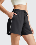 Chillwhisp Built-in Shorts Split Running Shorts 3''