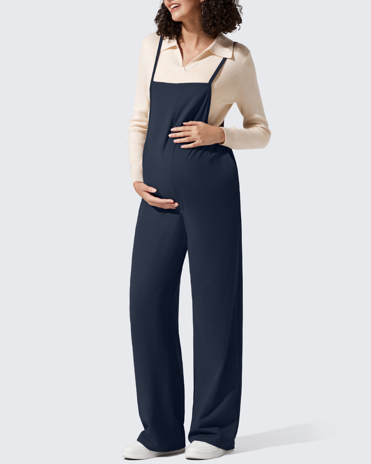 G4Free Activewear - Maternity Adjustable Strap Overalls Wide Leg Rompers -GF25PY674AF-XS-GF25PY675AF-XS-GF25PY676AF-XS-GF25PY674AA-S-GF25PY675AA-S