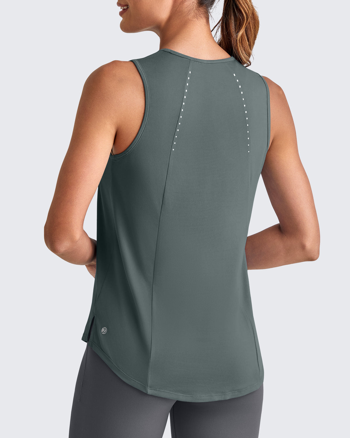 G4Free Activewear Lightweight Athletic Sleeveless Long Tank Tops