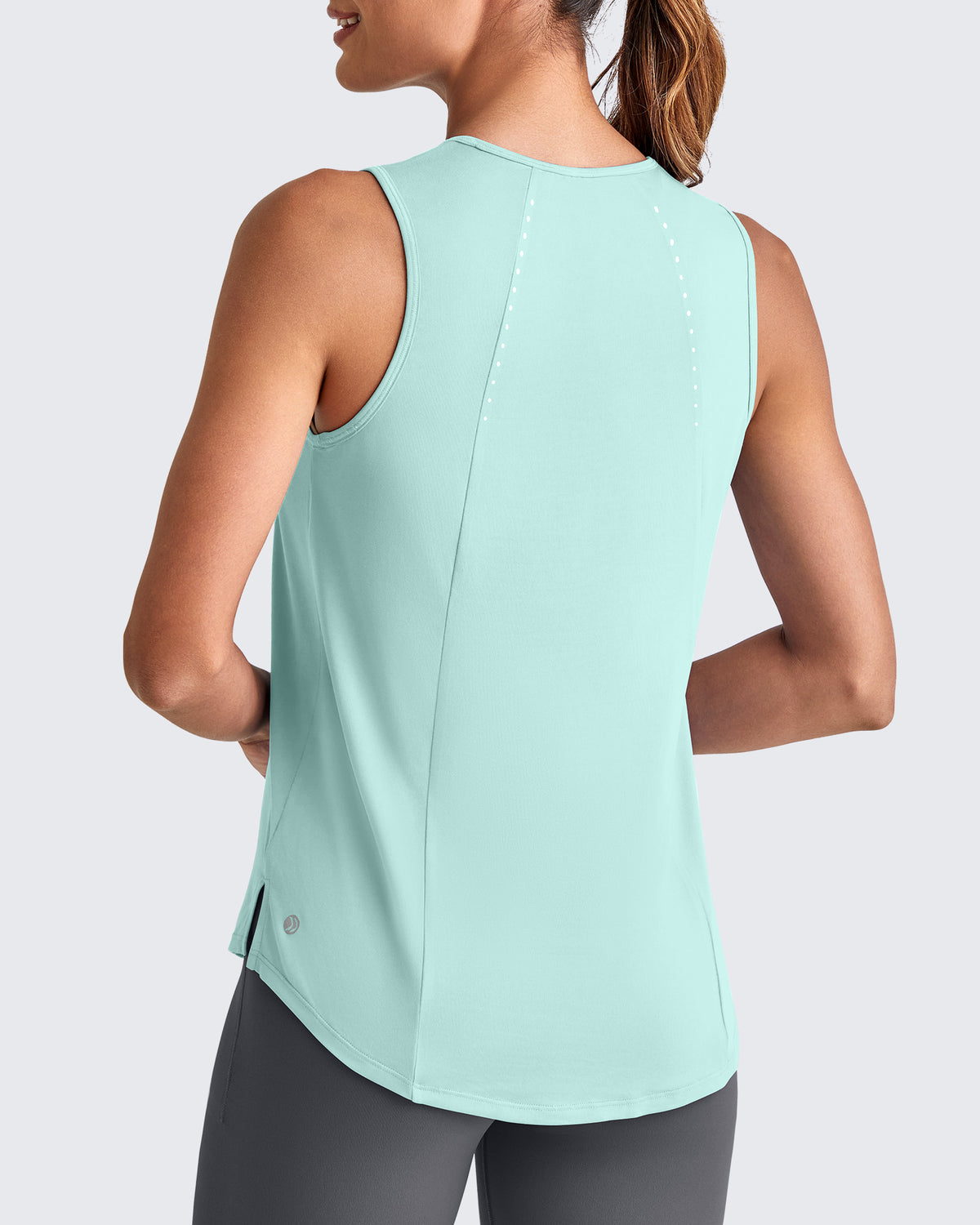 G4Free Activewear Lightweight Athletic Sleeveless Long Tank Tops