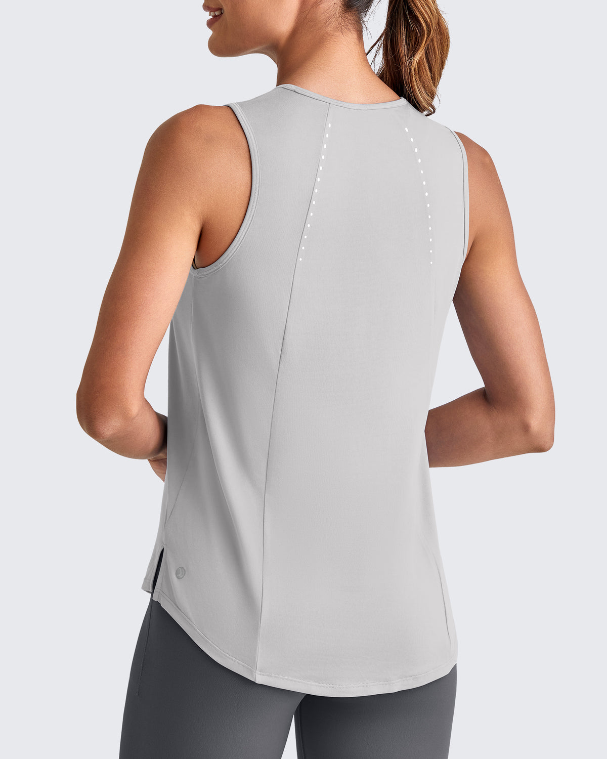 G4Free Activewear Lightweight Athletic Sleeveless Long Tank Tops