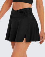 G4Free Activewear - High-Rise Athletic Golf Short Skirt -GF22H058AA-S-GF22H058AB-M-GF22H058AC-L-GF22H058AD-XL-GF22H058AE-XXL