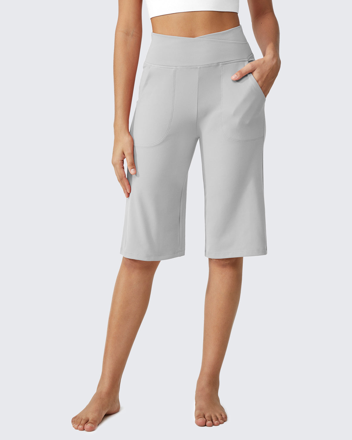 G4Free Activewear - Loose High-Waist Casual Cropped Yoga Pants 14 -GF24J195DF-XS-GF24J195DA-S-GF24J195DB-M-GF24J195DC-L-GF24J195DD-XL