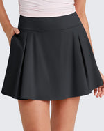 G4Free Activewear - High Waisted Athletic Golf Skorts -GF25H356AA-S-GF25H356AB-M-GF25H356AC-L-GF25H356AD-XL-GF25H356AE-XXL