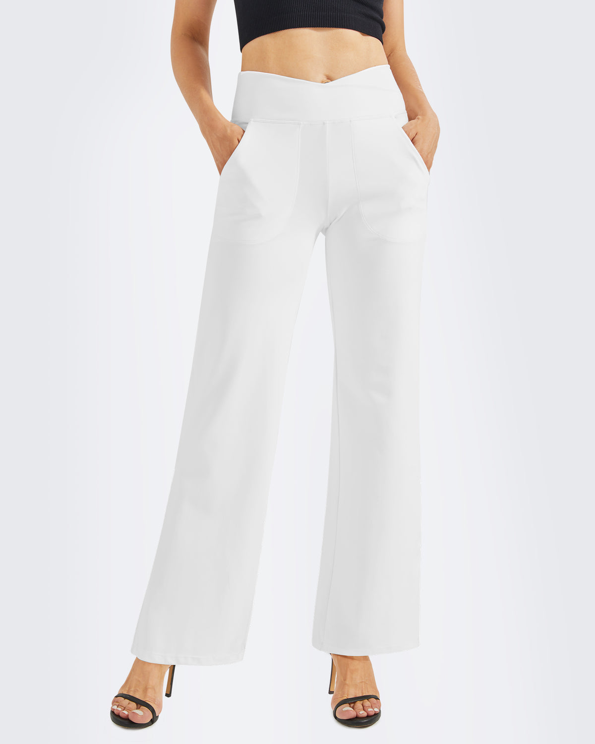 G4Free Activewear - Wide Leg High-Waist Casual Pants 29 -GF23D170AF-XS-GF23D170AA-S-GF23D170AB-M-GF23D170AC-L-GF23D170AD-XL
