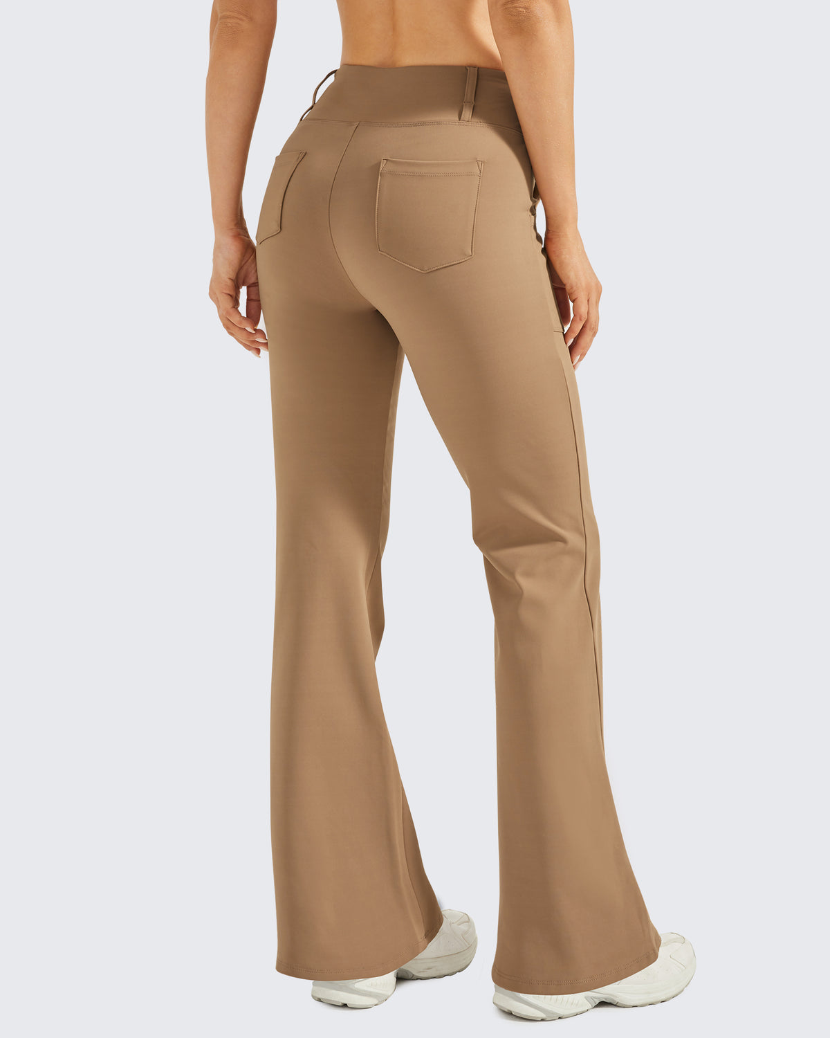 G4Free Activewear - Fleece Lined High-Waist Work Flare Pants -GF23A175AA-S-GF22A097AA-S-GF23A176AA-S-GF23A175AB-M-GF22A097AB-M