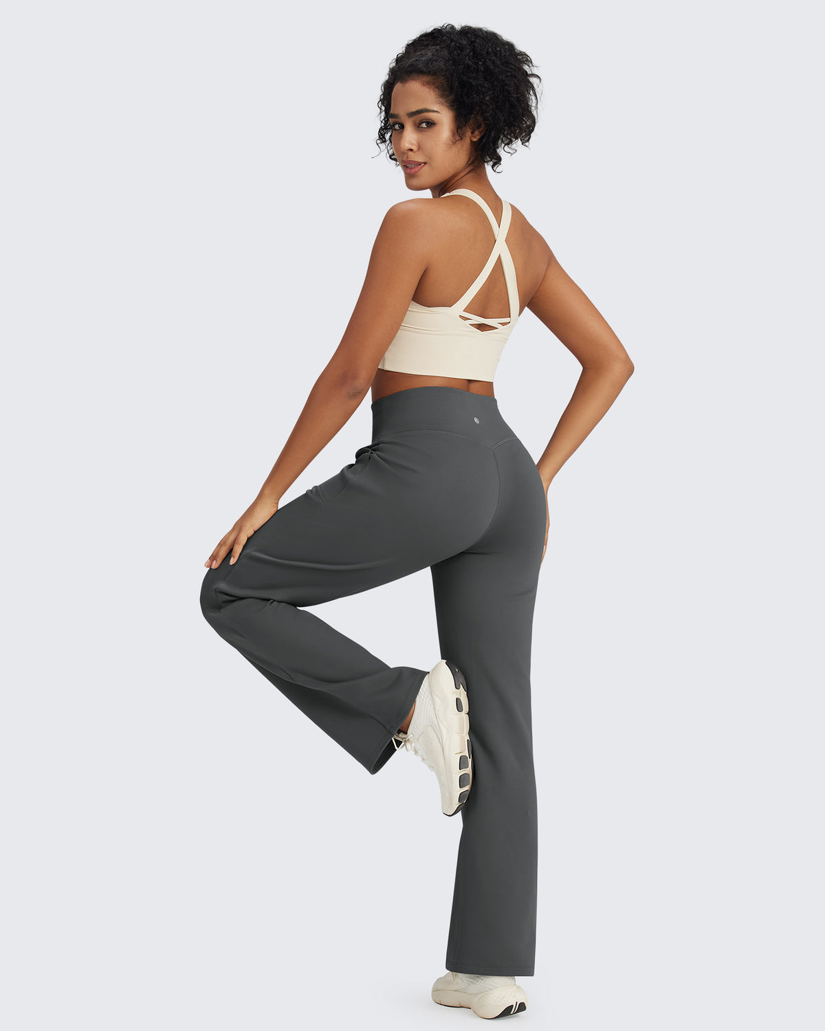 G4Free Activewear - Fleece Lined High-Waist Drawstring Pants -GF24J215AA-S-GF24J216AA-S-GF24J217AA-S-GF24J215AB-M-GF24J216AB-M