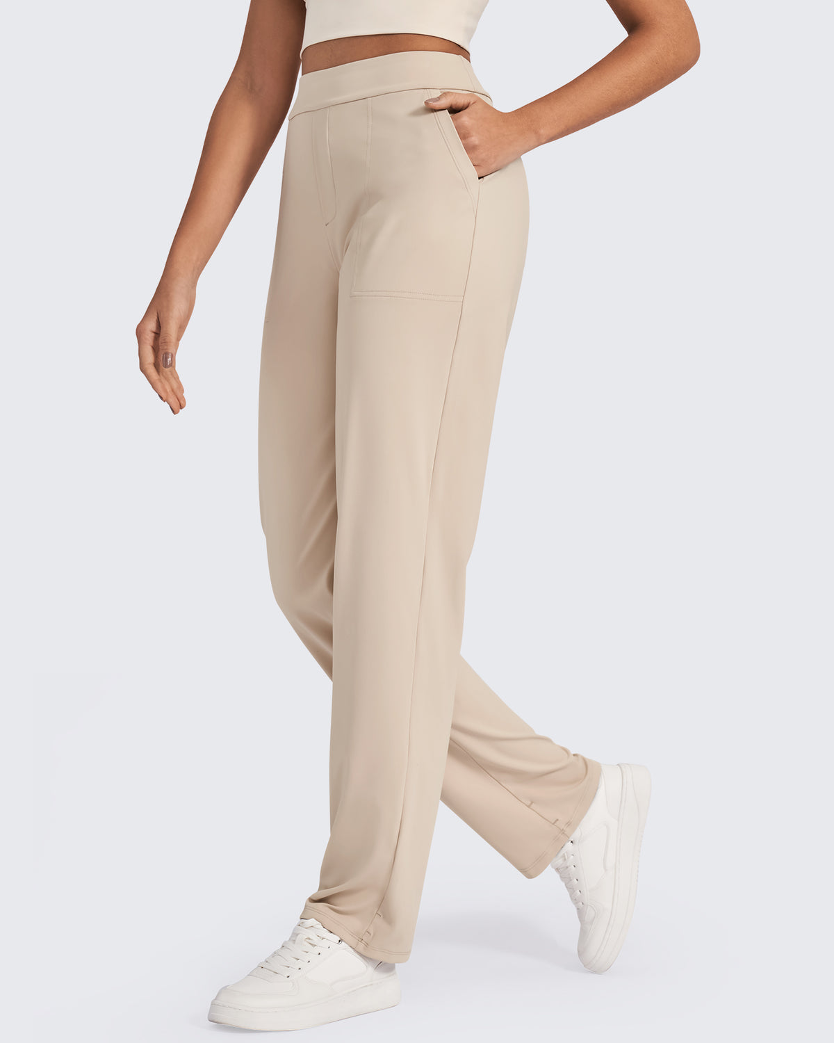 G4Free Activewear - Bizcasual High-Waist Straight Dress Pants -GF24D264AA-S-GF24D265AA-S-GF24D266AA-S-GF24D264AB-M-GF24D265AB-M