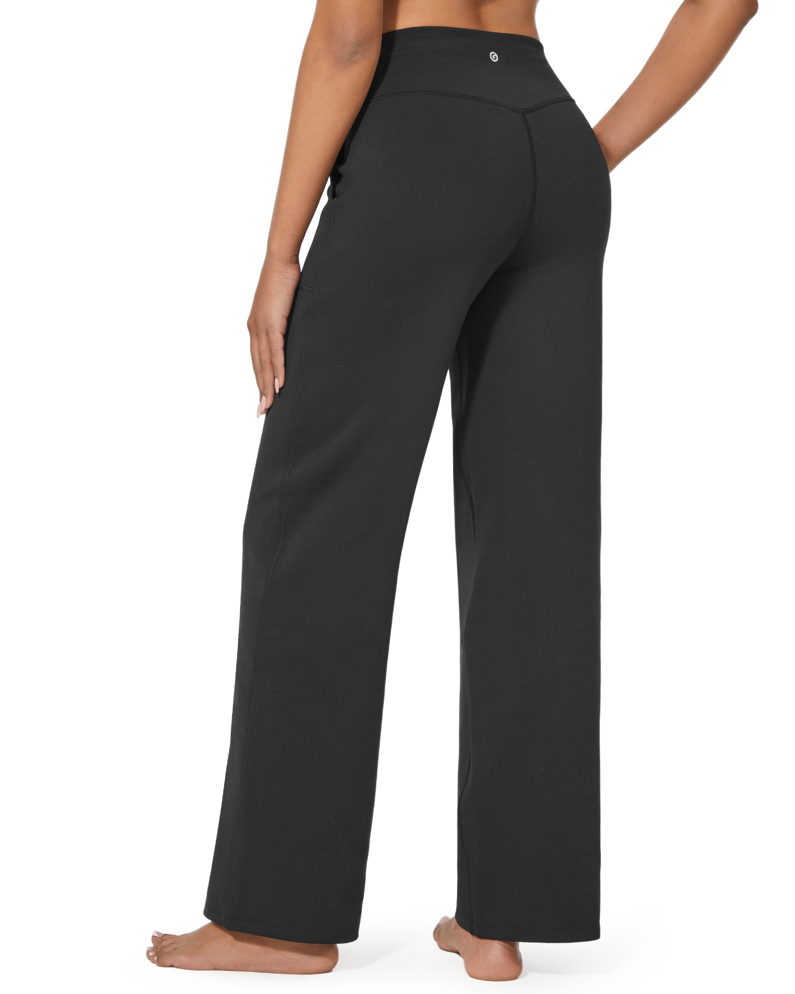 Fleece lined yoga pants online