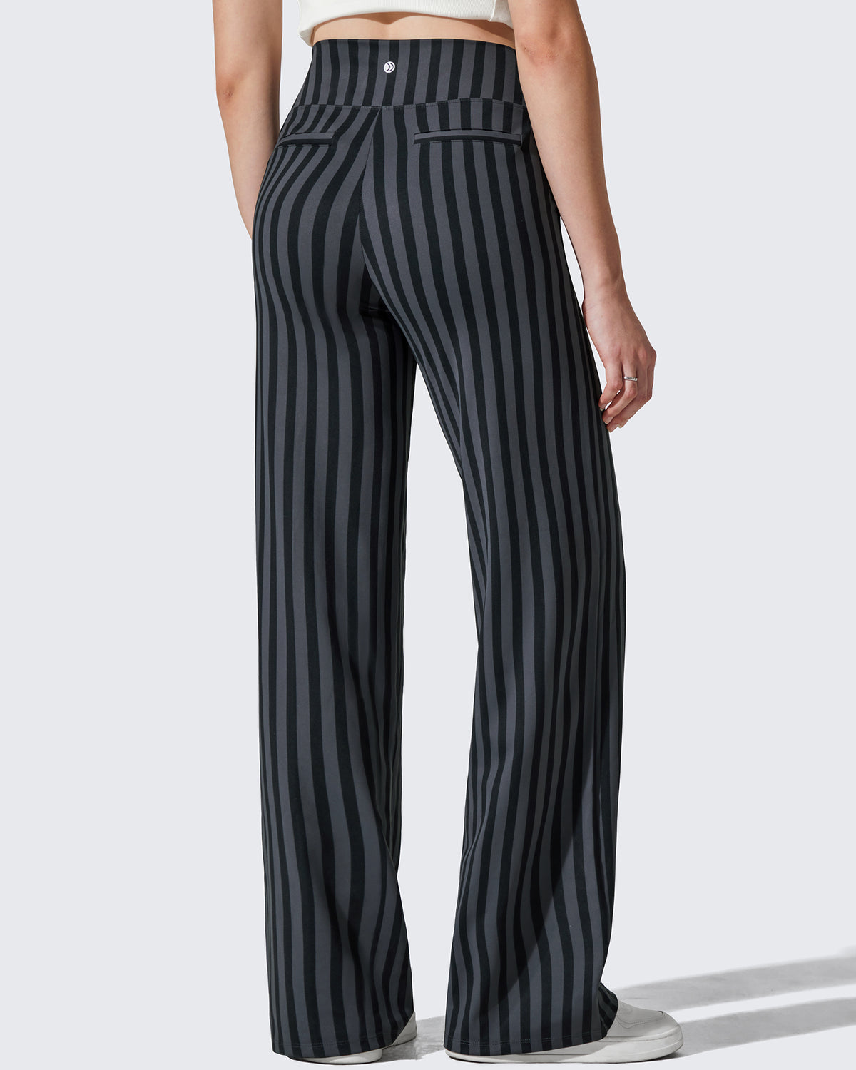 G4Free Activewear - Loose High-Waist Business Casual Striped Pants -GF23J172Z03F-XS-GF23J172Z03A-S-GF23J172Z03B-M-GF23J172Z03C-L-GF23J172Z03D-XL