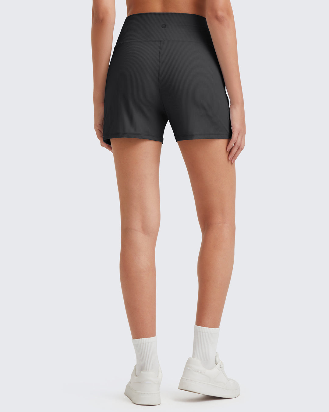 G4Free Activewear - Ribbed Mid-Rise Seamless Work Shorts -GF25E314AA-S-GF25E314AB-M-GF25E314AC-L-GF25E314AD-XL-GF25E314AE-XXL