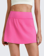 G4Free Activewear - BareFeel Casual Inner Shorts Tennis Skirts 15'' -GF25H393AA-S-GF25H393AB-M-GF25H393AC-L-GF25H393AD-XL-GF25H393AE-XXL