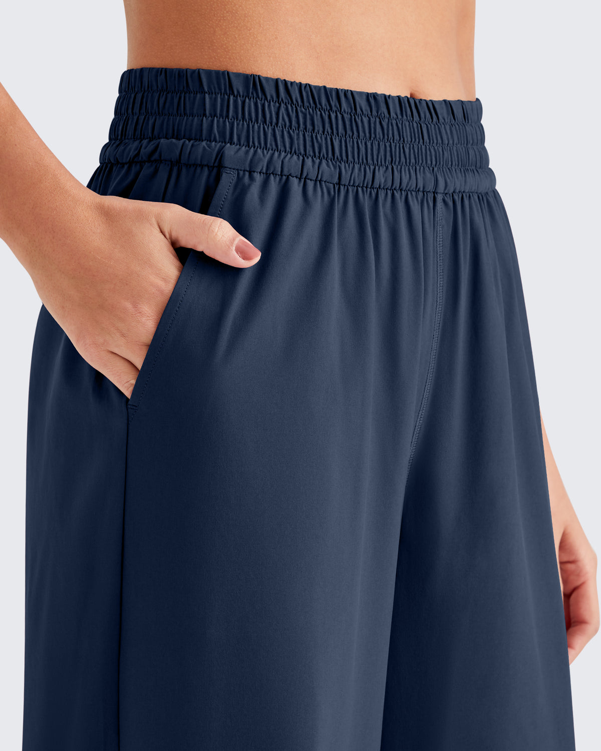 G4Free Activewear - Elastic Waistband Wide Leg Work Trousers -GF25J377AA-S-GF25J433AA-S-GF25J434AA-S-GF25J377AB-M-GF25J433AB-M