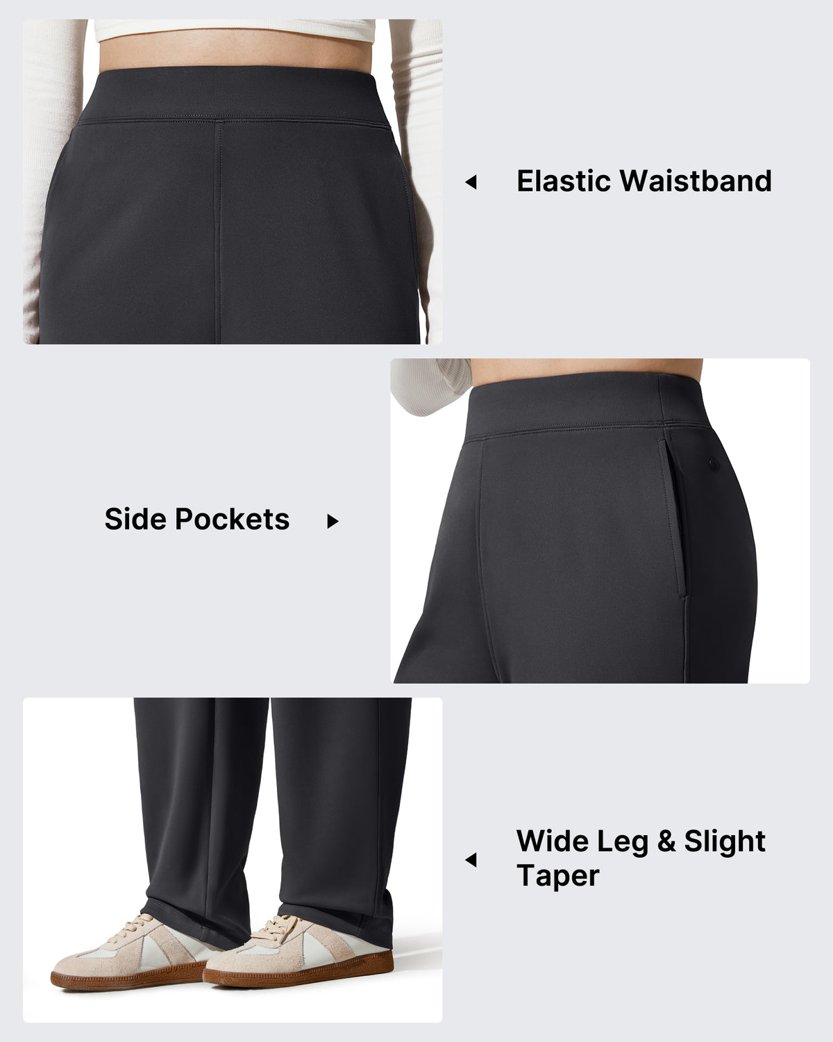 G4Free Activewear - Fleece Lined Loose Warm Narrowed Trouser Legs Pants -GF25J684AF-XS-GF25J685AF-XS-GF25J686AF-XS-GF25J684AA-S-GF25J685AA-S
