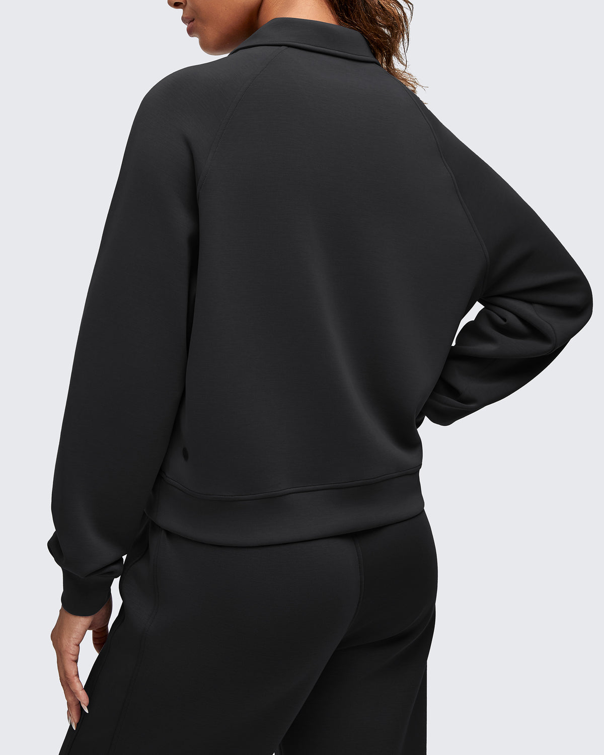 G4Free Activewear - Smoofit Polo Pullover Button Up Sweatshirts -GF25F540AF-XS-GF25F540AA-S-GF25F540AB-M-GF25F540AC-L-GF25F540AD-XL