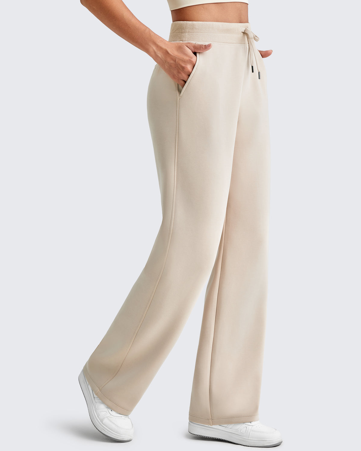 G4Free Activewear - Smoofit Wide Leg Elastic Drawstring Sweatpants -GF25J440AF-XS-GF25J441AF-XS-GF25J442AF-XS-GF25J440AA-S-GF25J441AA-S