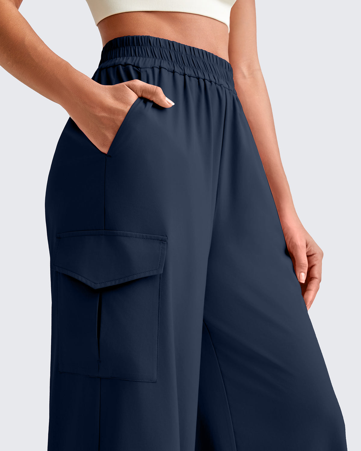 G4Free Activewear - High Waisted Wide Leg Cargo Pants -GF25J437AA-S-GF25J438AA-S-GF25J439AA-S-GF25J437AB-M-GF25J438AB-M