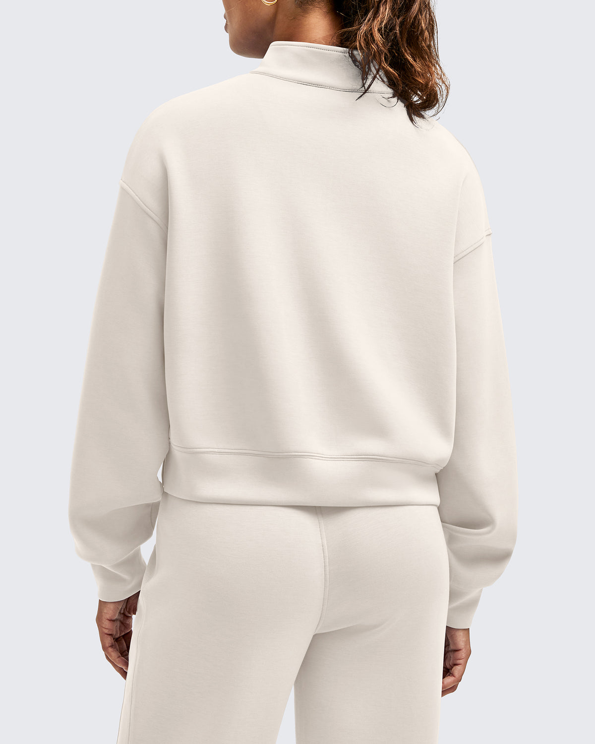 G4Free Activewear - Smoofit Half-Zip Mock Neck Long Sleeve Sweatshirts -GF25F519AF-XS-GF25F519AA-S-GF25F519AB-M-GF25F519AC-L-GF25F519AD-XL