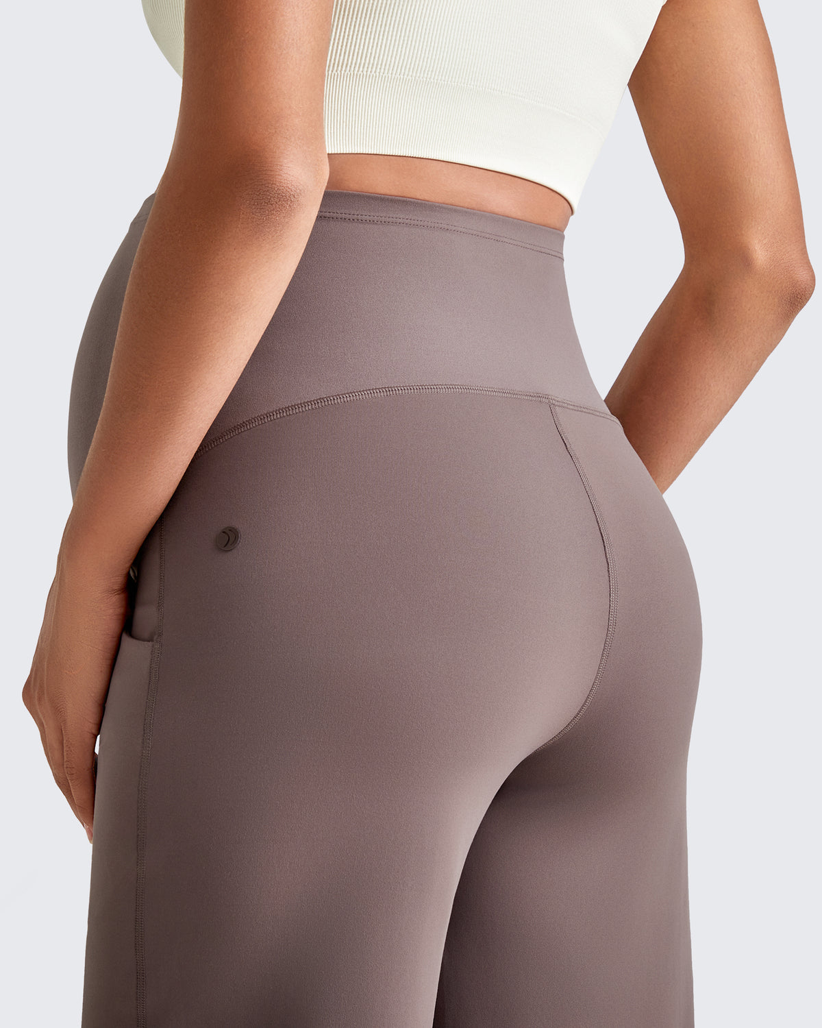 G4Free Activewear - Wide Leg Pockets Front Pleats Maternity -GF25JY414AA-S-GF25JY449AA-S-GF25JY450AA-S-GF25JY414AB-M-GF25JY449AB-M