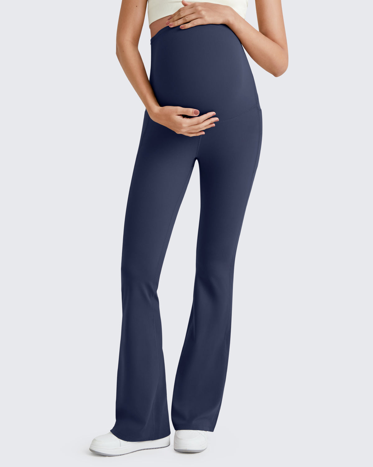 G4Free Activewear BareFeel Pregnancy Dress Flare Leggings