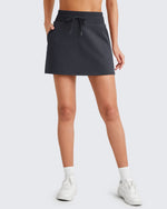 G4Free Activewear - Smoofit Casual Drawstring Sweat Skirts -GF25S404AA-S-GF25S404AB-M-GF25S404AC-L-GF25S404AD-XL-GF25S404AE-XXL