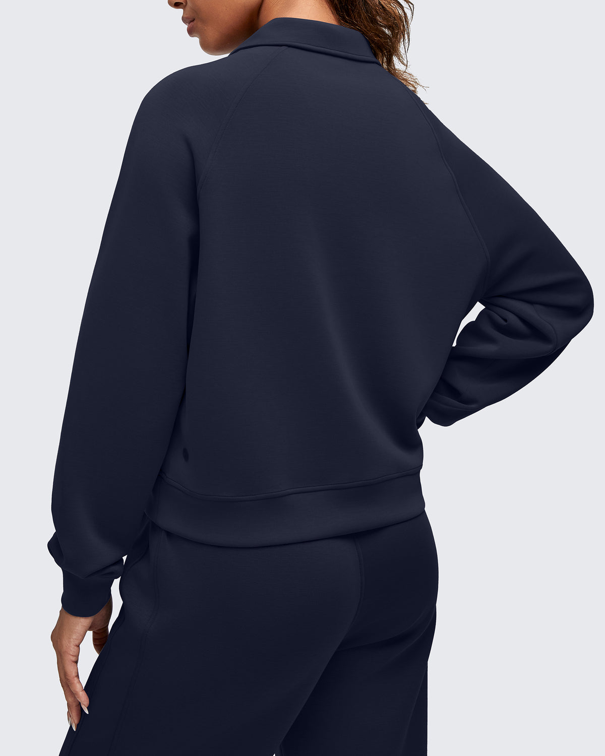 G4Free Activewear - Smoofit Polo Pullover Button Up Sweatshirts -GF25F540AF-XS-GF25F540AA-S-GF25F540AB-M-GF25F540AC-L-GF25F540AD-XL