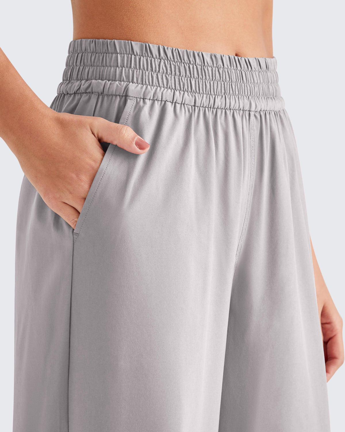 G4Free Activewear - Elastic Waistband Wide Leg Work Trousers -GF25J377AA-S-GF25J433AA-S-GF25J434AA-S-GF25J377AB-M-GF25J433AB-M