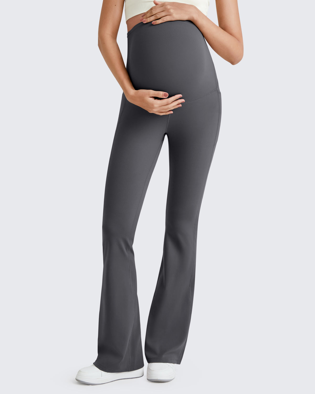 G4Free Activewear BareFeel Pregnancy Dress Flare Leggings
