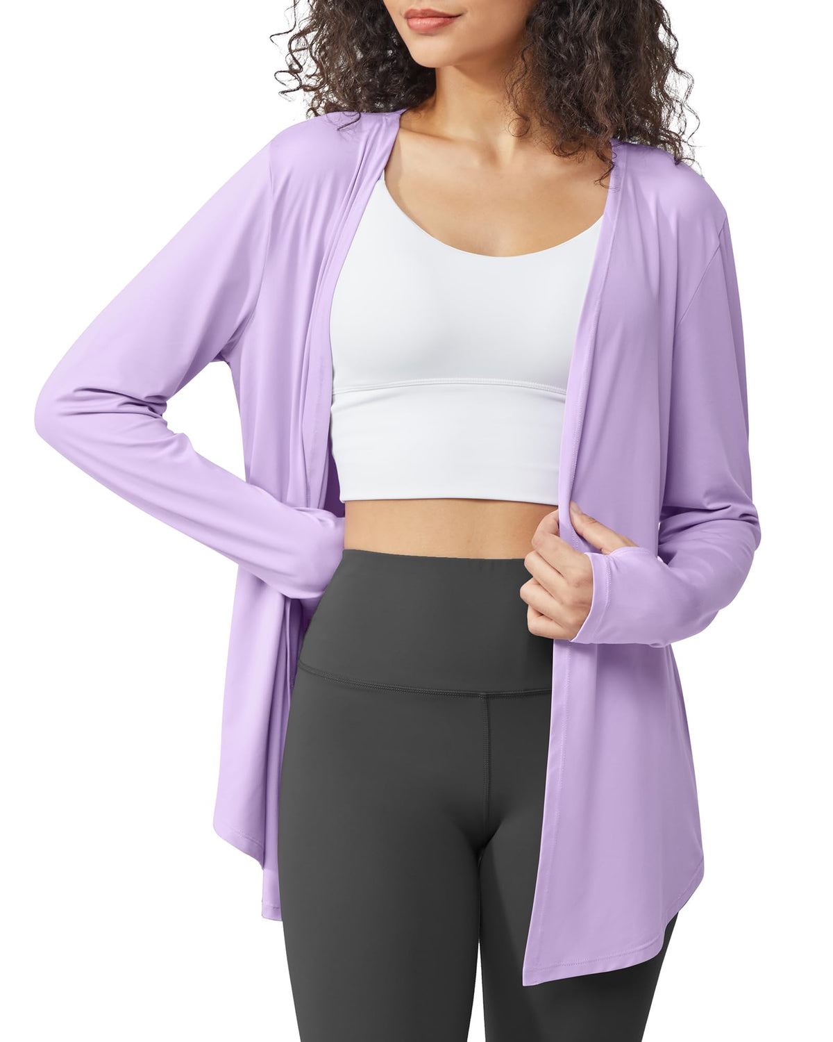 G4Free Activewear - Long Sleeve Lightweight Sun Shirts Cardigans -GF24B206BA-S-GF24B206BB-M-GF24B206BC-L-GF24B206BD-XL-GF24B206BE-XXL