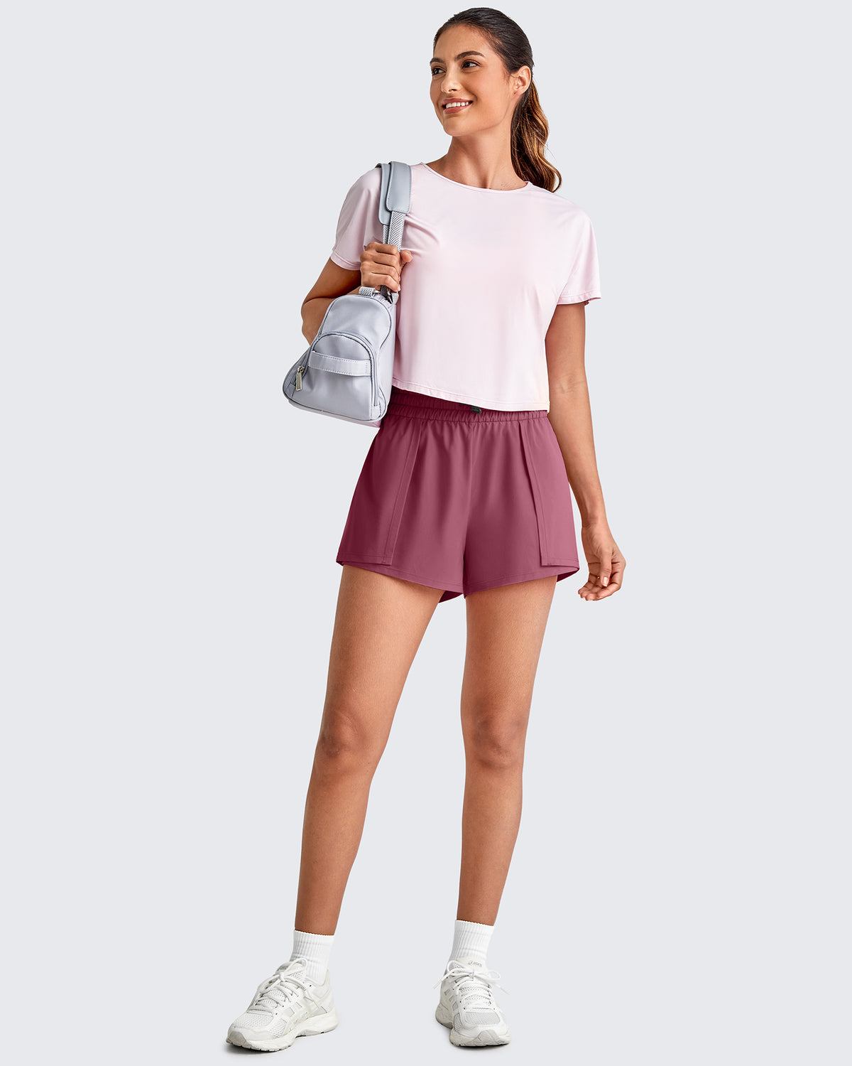 G4Free Activewear - Quick Dry 2 in 1 Athletic Running Shorts -GF25E412EA-S-GF25E412EB-M-GF25E412EC-L-GF25E412ED-XL-GF25E412EE-XXL