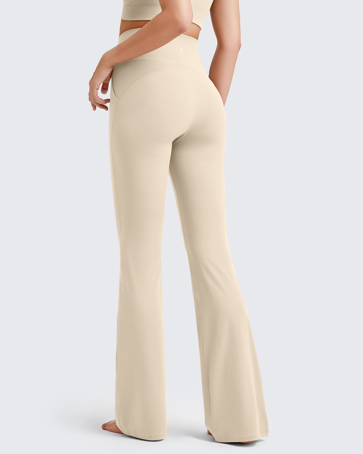 G4Free Activewear - BareFeel High-Rise Flare Yoga Casual Pants -GF24A329AA-S-GF24A330AA-S-GF24A331AA-S-GF24A329AB-M-GF24A330AB-M