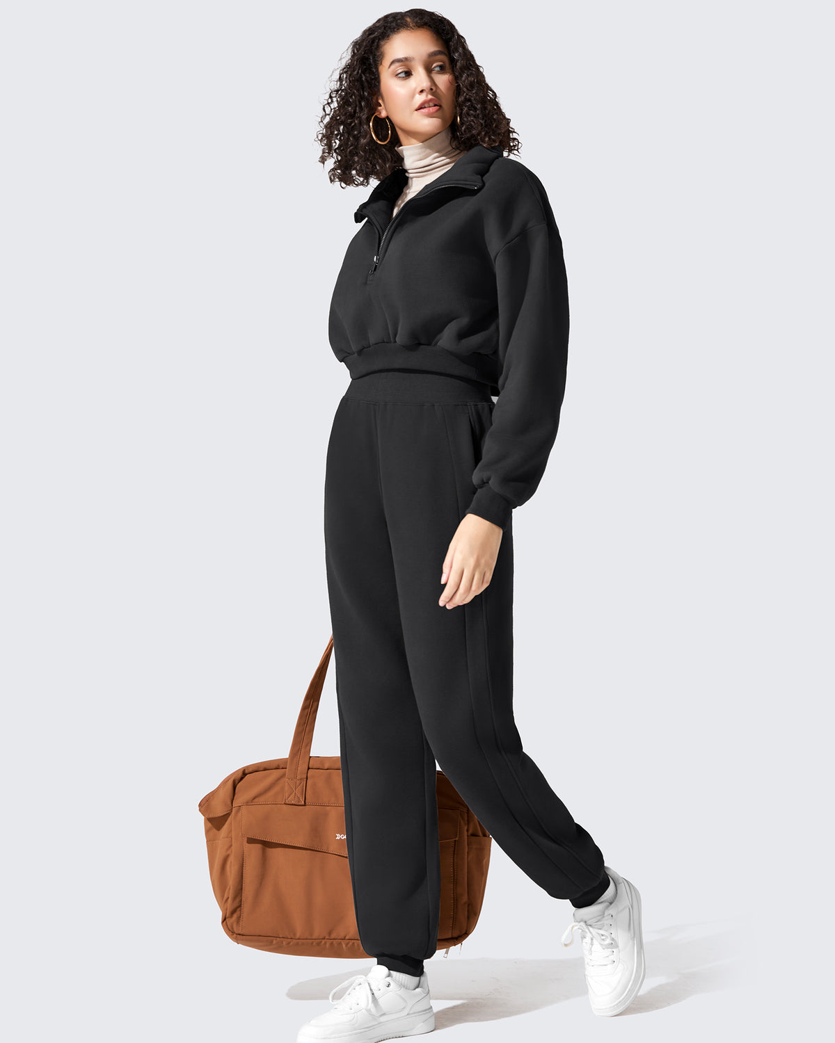 G4Free Activewear - Flurrylux Cotton Fleece Lined Tapered Leg Joggers -GF25D660AA-S-GF25D661AA-S-GF25D662AA-S-GF25D660AB-M-GF25D661AB-M