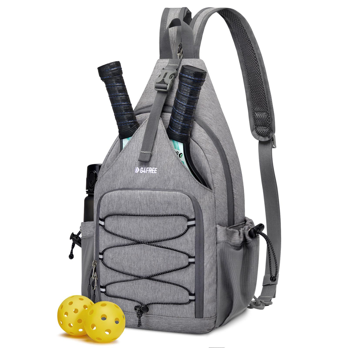 G4Free Activewear - G4Free Pickleball Bag with Adjustable Strap -TN23B320A-TN23B320B-TN23B320C