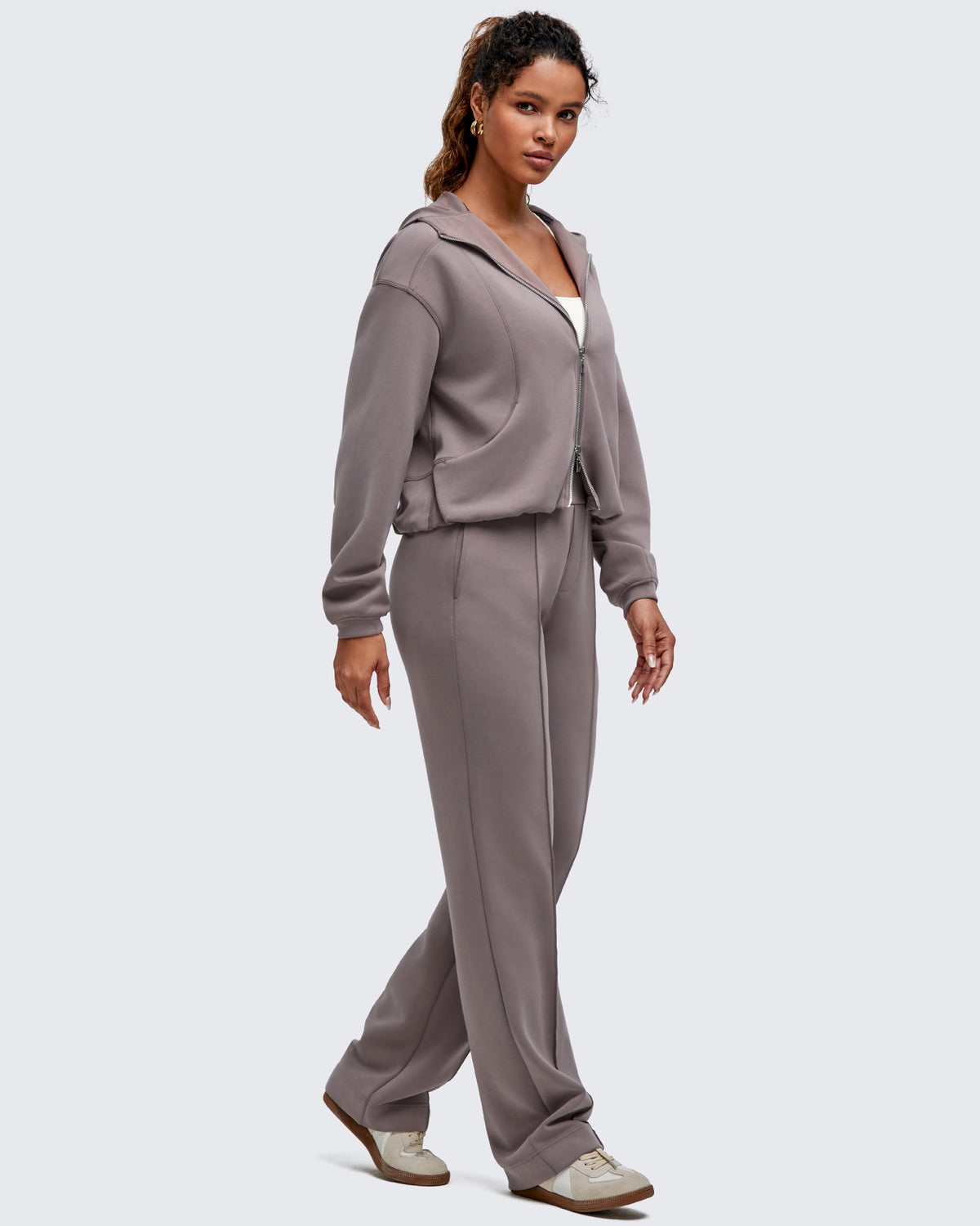 G4Free Activewear - Smoofit Straight Leg Elastic High Waist Dress Pants -GF25D584AA-S-GF25D585AA-S-GF25D586AA-S-GF25D584AB-M-GF25D585AB-M