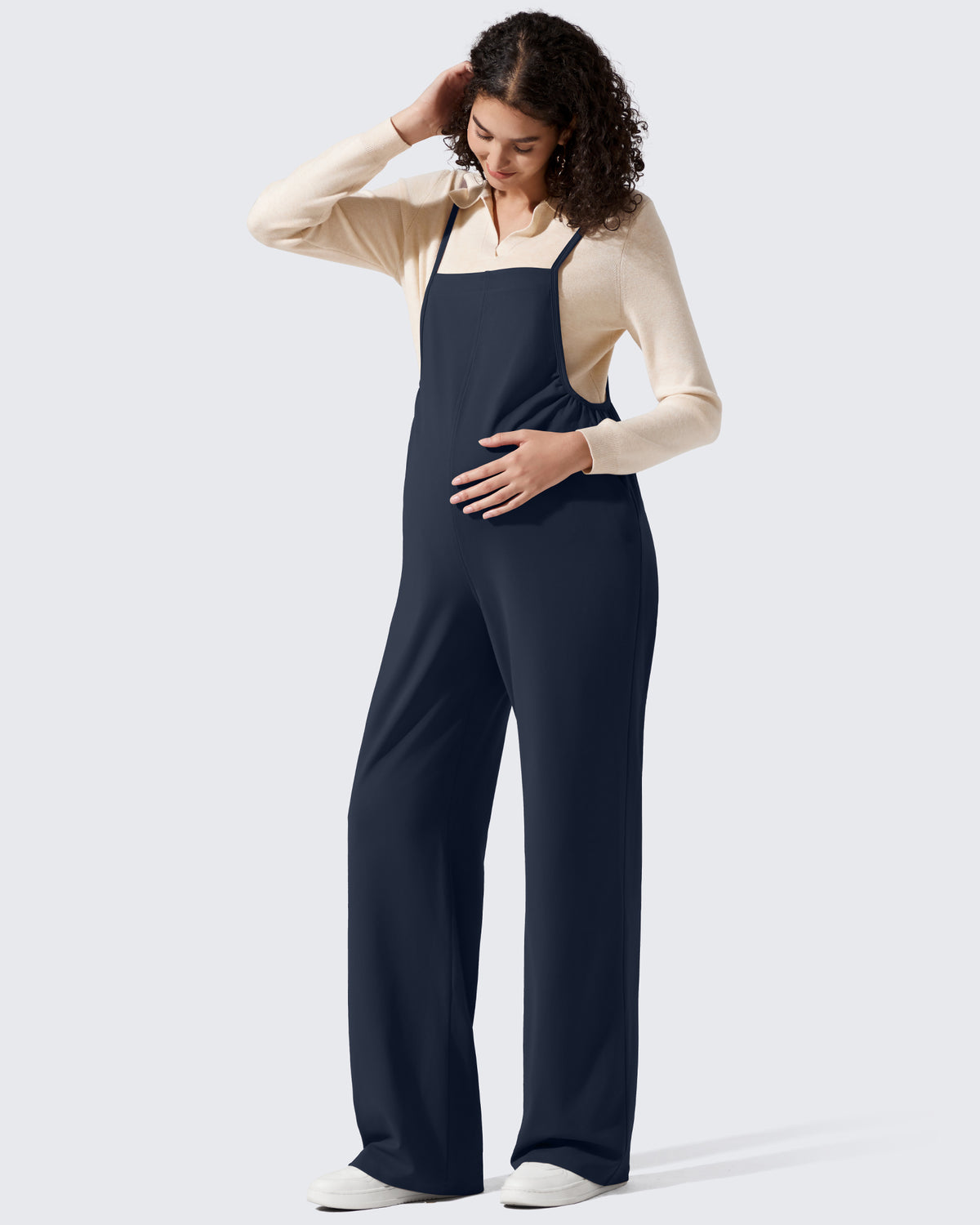 G4Free Activewear - Maternity Adjustable Strap Overalls Wide Leg Rompers -GF25PY674AF-XS-GF25PY675AF-XS-GF25PY676AF-XS-GF25PY674AA-S-GF25PY675AA-S
