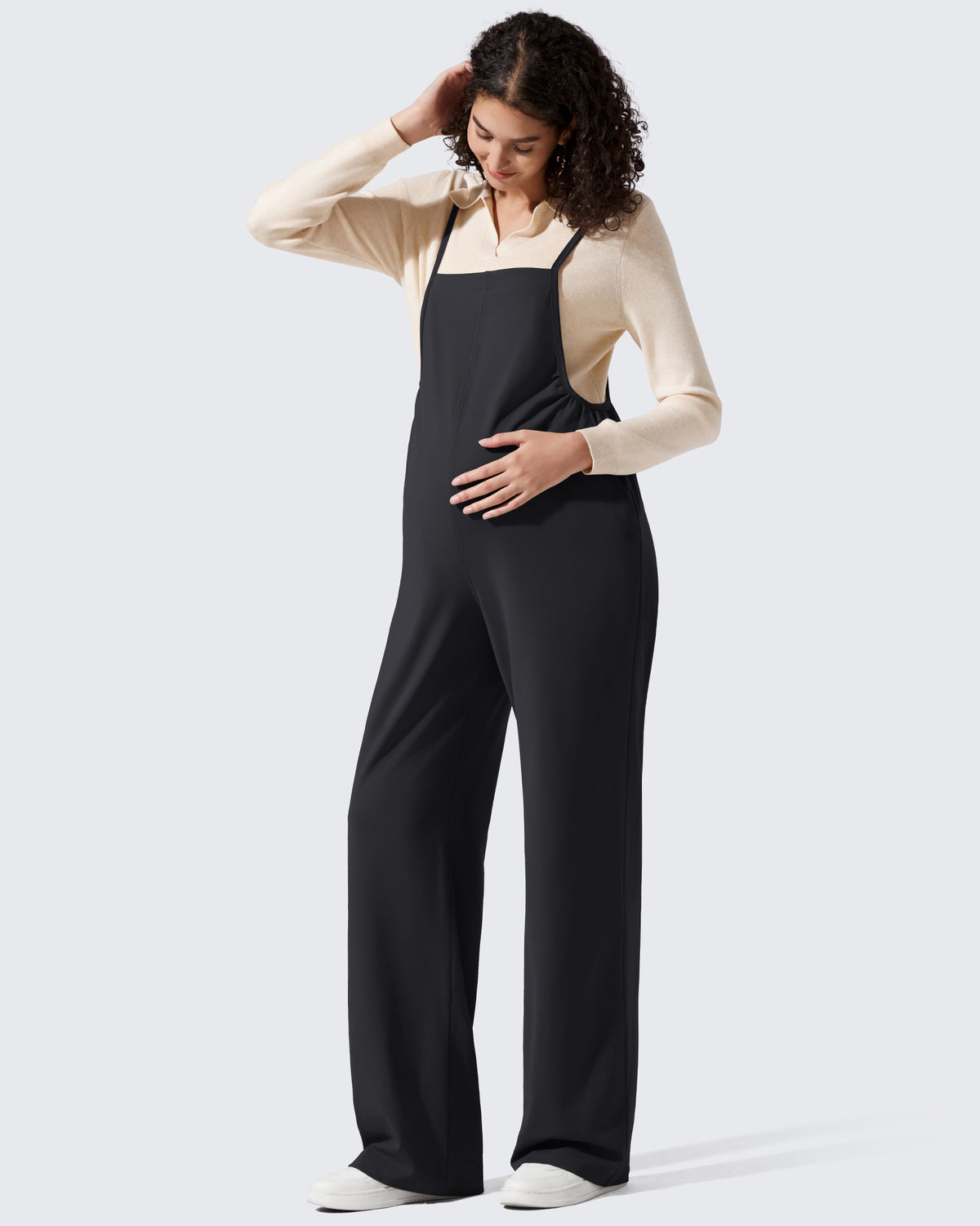 G4Free Activewear - Maternity Adjustable Strap Overalls Wide Leg Rompers -GF25PY674AF-XS-GF25PY675AF-XS-GF25PY676AF-XS-GF25PY674AA-S-GF25PY675AA-S