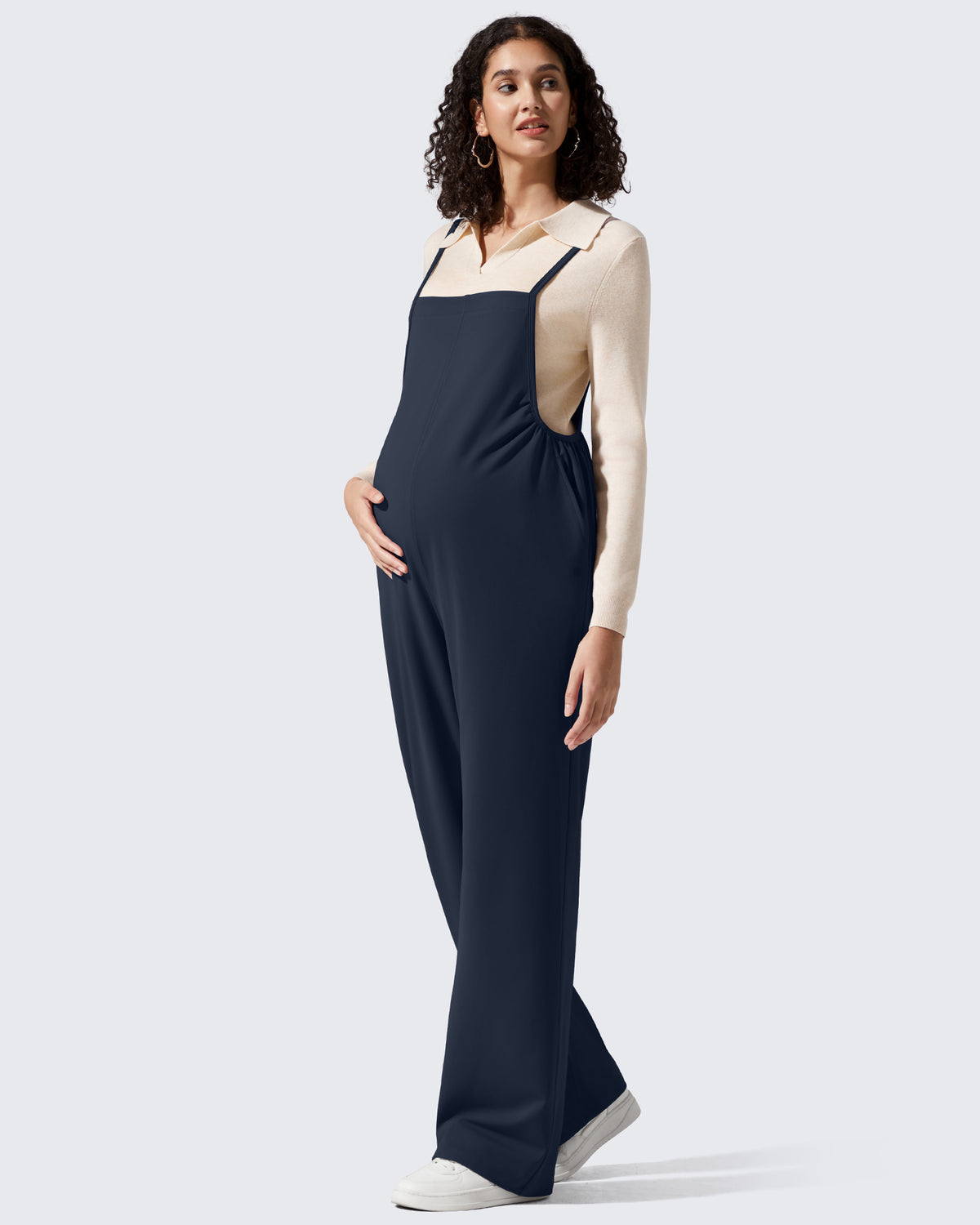 G4Free Activewear - Maternity Adjustable Strap Overalls Wide Leg Rompers -GF25PY674AF-XS-GF25PY675AF-XS-GF25PY676AF-XS-GF25PY674AA-S-GF25PY675AA-S